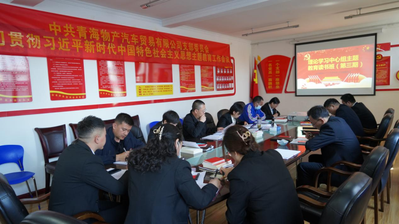 把牢&ldquo;五個貫穿始終&rdquo;  持續(xù)推進主題教育走深走實 &mdash;&mdash;物產(chǎn)汽貿(mào)黨支部認真貫徹落實5.12集團黨建暨主題教育工作推進會精神