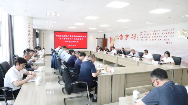 集團(tuán)黨委召開深入貫徹中央八項規(guī)定精神學(xué)習(xí)教育推進(jìn)會