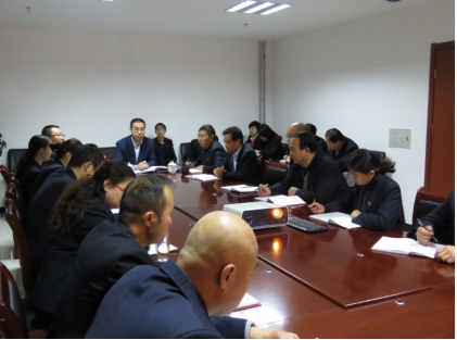 集團(tuán)黨委成員、紀(jì)委書(shū)記李志明來(lái)我司宣講黨的十九大精神